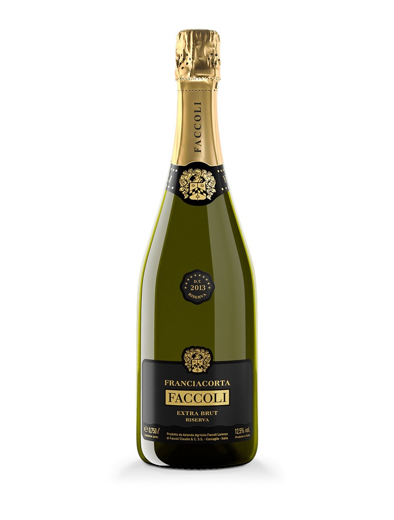 FRANCIACORTA DOCG EXTRA BRUT RISERVA 2015- 0.75 L - Faccoli