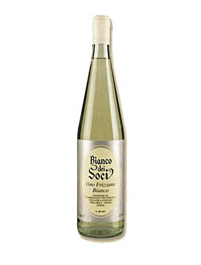 BIANCO DEI SOCI VINO FRIZZANTE - 0.75L - Cooperativa Cellatica