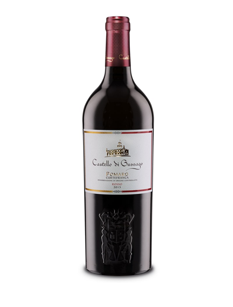 CURTEFRANCA DOC ROSSO POMARO BIO - 0.75 L - Castello di Gussago