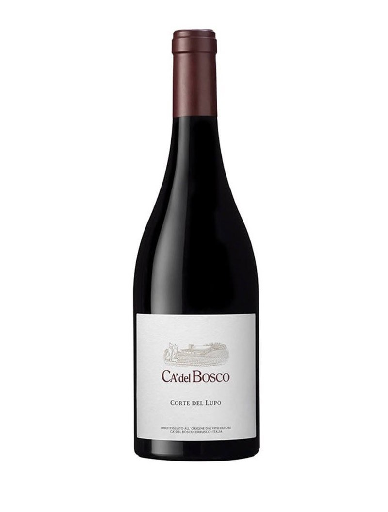 CURTEFRANCA DOC ROSSO Corte del Lupo 2022 - 0.75L - Ca Del Bosco