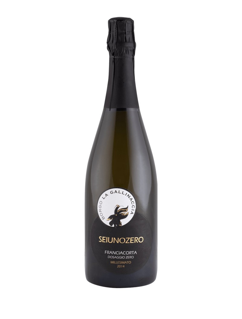 FRANCIACORTA DOCG NON DOSATO SEIUNOZERO MILLESIMATO - 0.75 L - Borgo La Gallinaccia