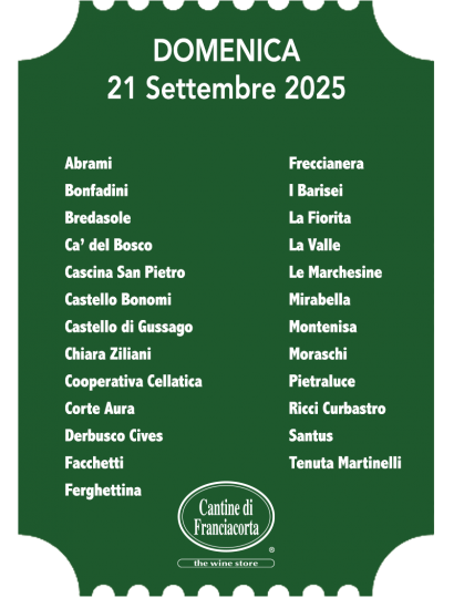 Domenica 21 Sett 2025
