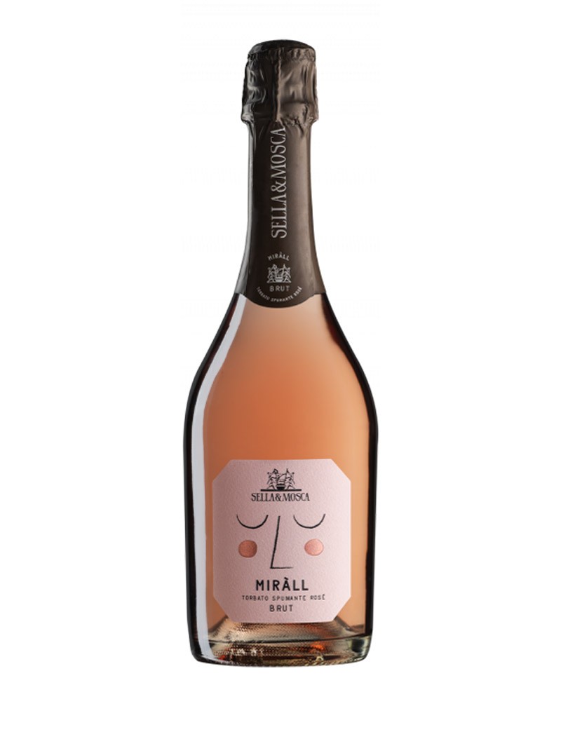 Miràl ALGHERO TORBIATO Spumante Rosé DOC - 0.75L - Sella&Mosca