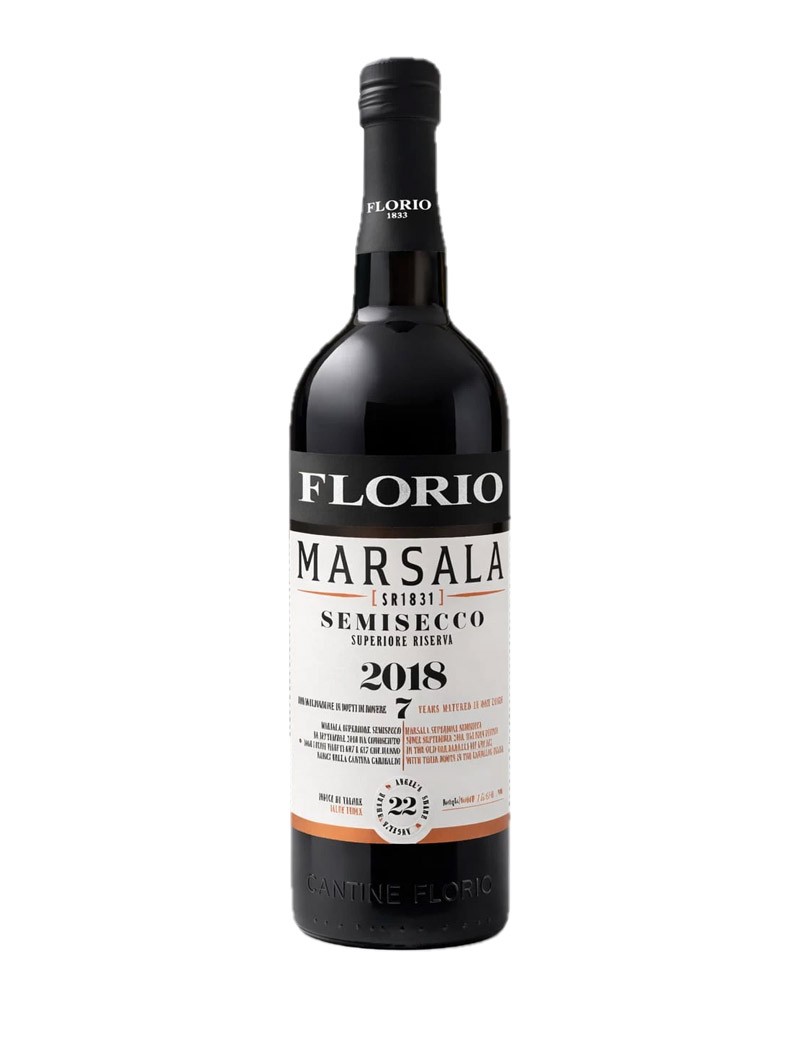 MARSALA SEMISECCO SUPERIORE RISERVA 2018- 0.75L - FLORIO