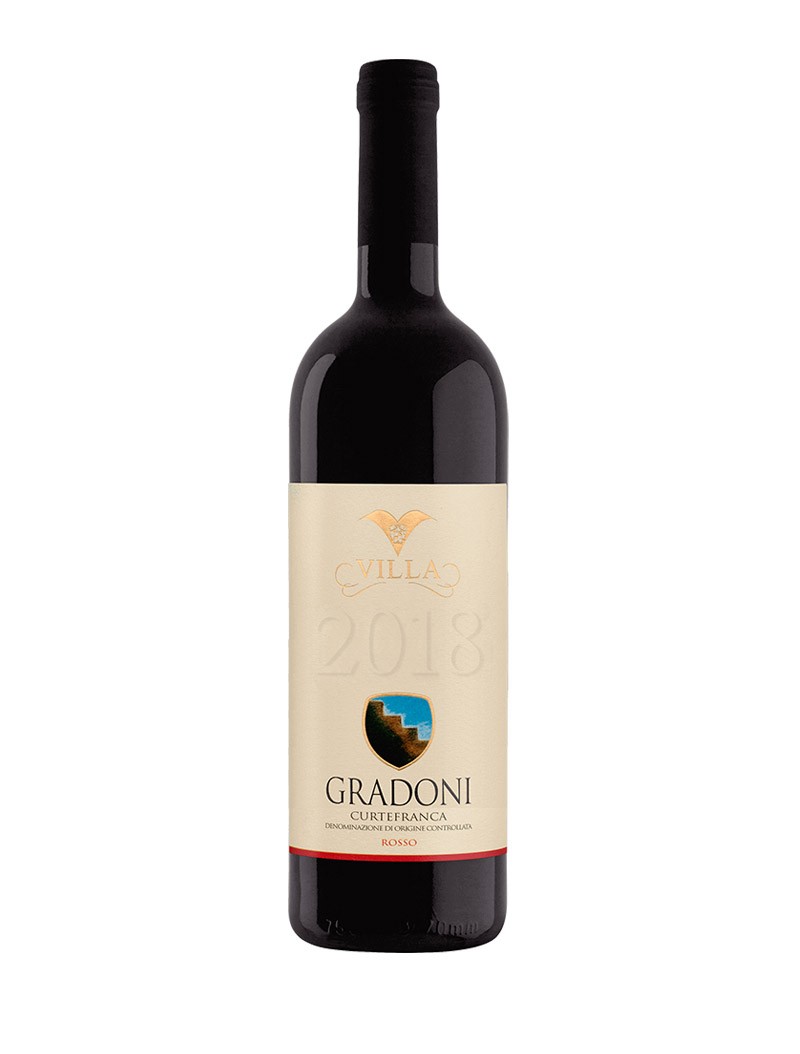 CURTEFRANCA DOC ROSSO VILLA GRADONI - 0.75L - Villa